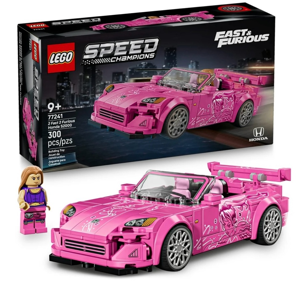 LEGO Speed Champions Fast & Furious Pink Car Set